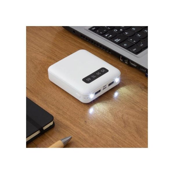 Power Bank 9000mAh con 4 Cables Integrados para 6 Dispositivos