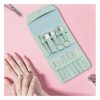 Set Manicure Pedicure 12 Pzas Profesional Portátil