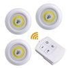 3 Luces LED Inalámbricas con Control Remoto para Hogar