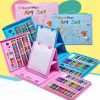Set de Arte 208 Piezas con Caballete Diseños K-POP