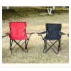 SILLA PLEGABLE para Camping y Playa ( con Portavasos y Bolso)