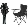 SILLA PLEGABLE para Camping y Playa ( con Portavasos y Bolso)