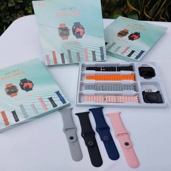 Smartwatch S10 Ultra + 8 Correas Intercambiables