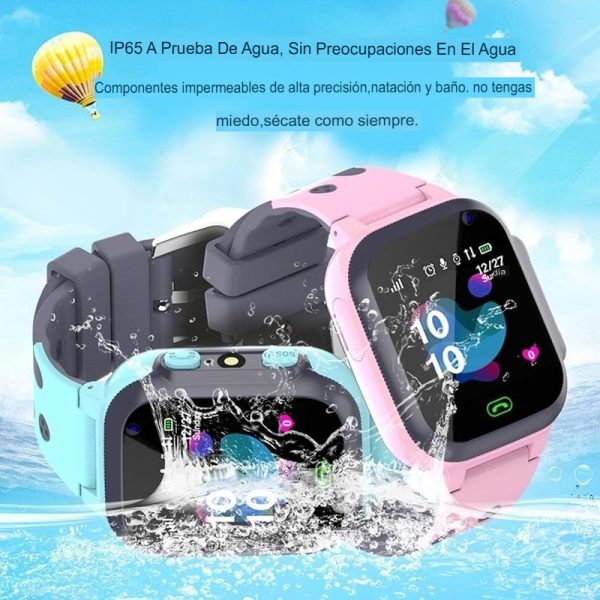 Smartwatch Kids GPS y SOS con Cámara y Juegos