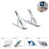 Soporte Plegable Portatil Ajustable de Aluminio Para Tablet o Laptop