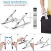 Soporte Plegable Portatil Ajustable de Aluminio Para Tablet o Laptop