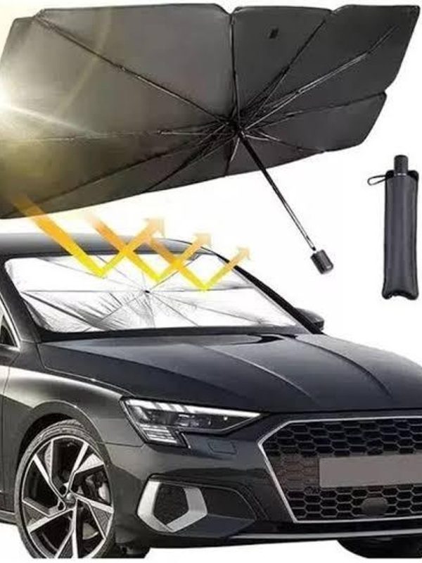 Tapasol Plegable Para Auto tipo Diseño Sombrilla