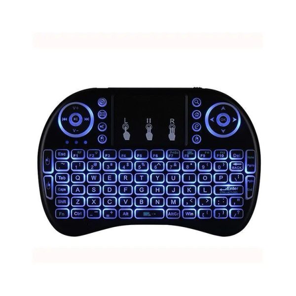 Mini Teclado Inalámbrico Smart TV/PC Touch Retroiluminado