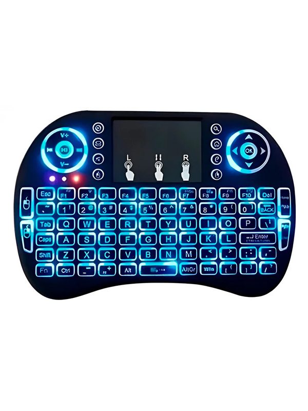 Mini Teclado Inalámbrico Smart TV/PC Touch Retroiluminado