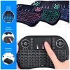 Mini Teclado Inalámbrico Smart TV/PC Touch Retroiluminado