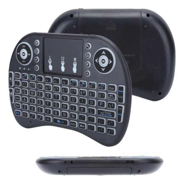 Mini Teclado Inalámbrico Smart TV/PC Touch Retroiluminado