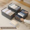 Caja Cesta Organizadora y Almacenamiento de Ropa Multiuso Plegable con Varilla