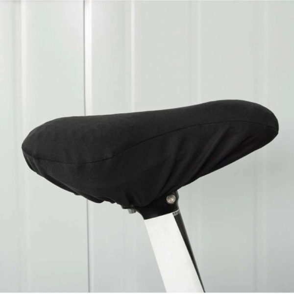 Asiento Cojín Gel para Bicicleta + Funda Protectora Color Negro