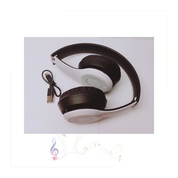 Audifonos Vincha P47 con Bluetooth Inalámbrico