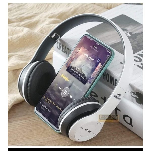 Audifonos Vincha P47 con Bluetooth Inalámbrico