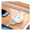 Cargador de Mesa de Carga Rapida de 2 Puertos USB+ 2 Tipo C  de 5.1A