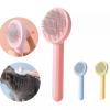 Cepillo de Pelo para Mascotas con Boton de Limpieza