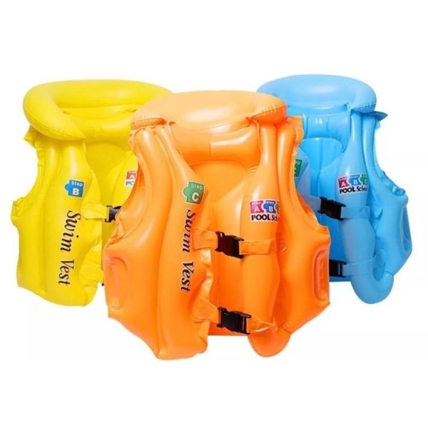 Chaleco Flotador Salvavidas Inflable  Para Niños