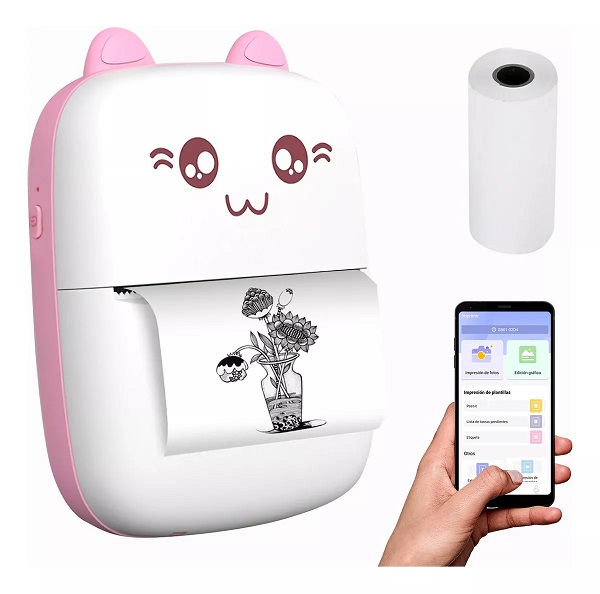 Mini Impresora térmica Portátil