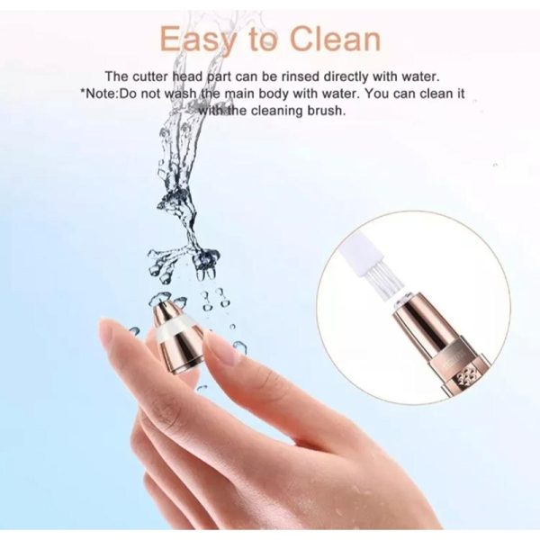 Depilador Multifuncional Doble Cabezal Recargable para Cejas, Bozo y mas 2 en 1