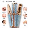 Depilador Multifuncional Doble Cabezal Recargable para Cejas, Bozo y mas 2 en 1