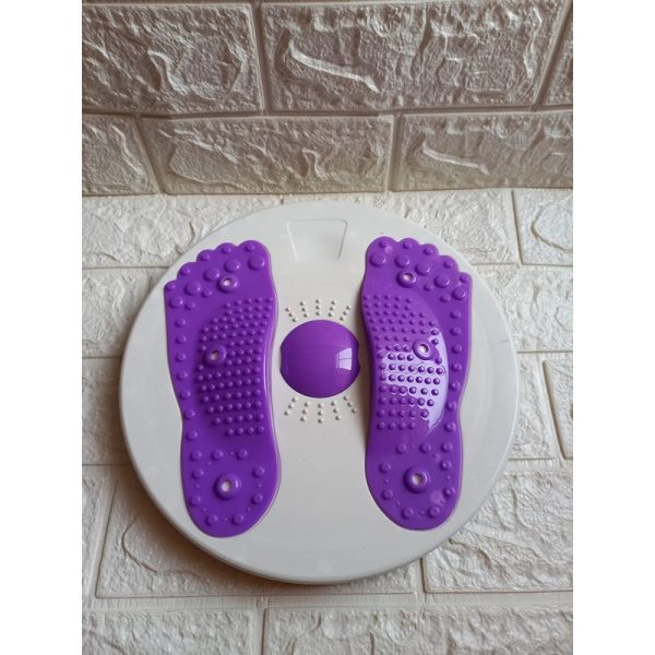 Disco Giratorio De Ejercicio Con Masajeador De Pies  Para Piernas, Cintura y Cuerpo