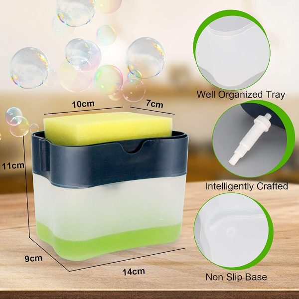 Dispensador-de-Detergente-Liquido-medida.jpg Dispensador de Detergente Liquido con Soporte para Esponja