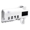 Dispensador Automatico de Pasta Dental con Esterilizador UV y Porta Cepillos