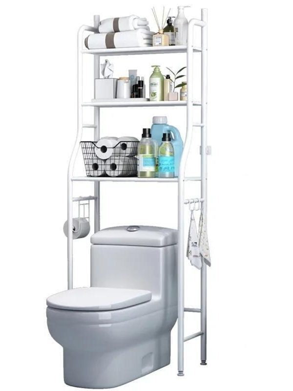 Estante Organizador de Baño Sobre Inodoro