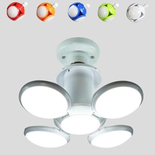 Foco Plegable Led  E27 de 40W Tipo Pelota