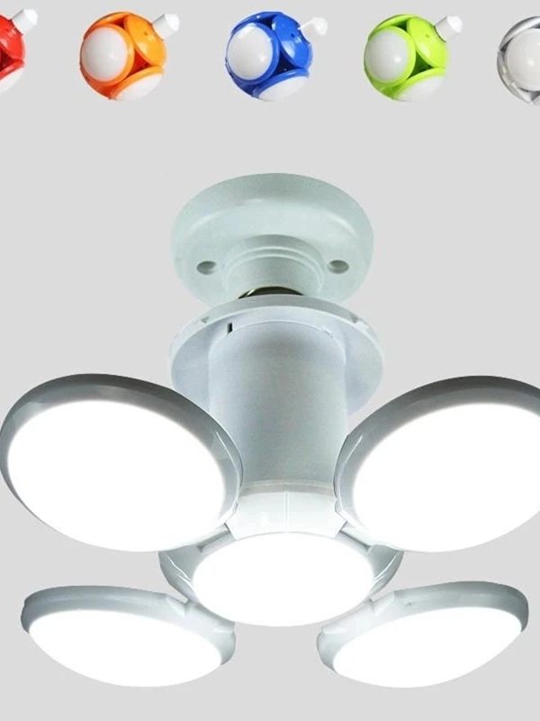 Foco Plegable Led  E27 de 40W Tipo Pelota
