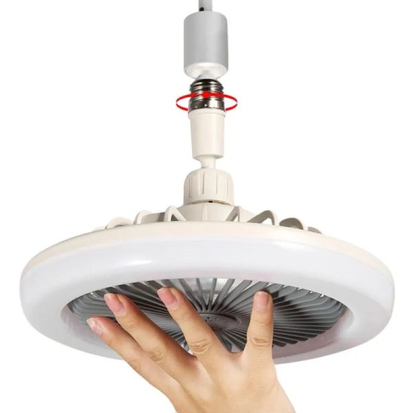 Foco LED con Ventilador  2 en 1