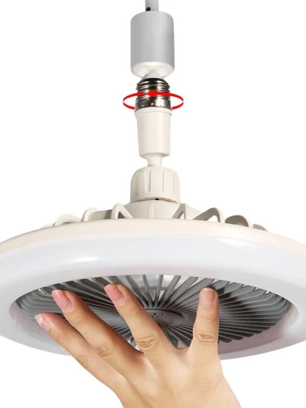 Foco LED con Ventilador  2 en 1