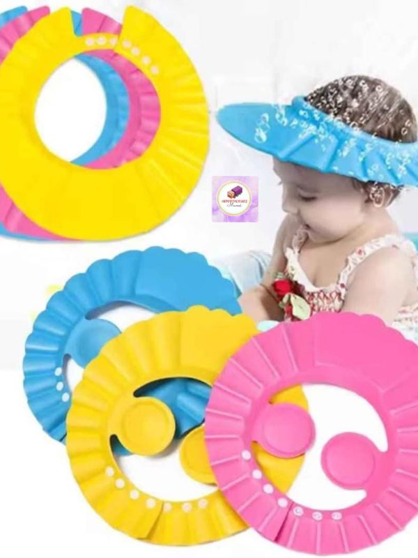Gorra de Baño con Corona de Proteccion de Ojos para Niños