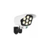 Lampara Foco Led con Panel Solar y Sensor de Movimiento + control