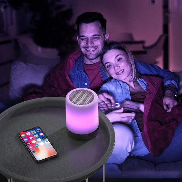 Lámpara Parlante Táctil RGB con Bluetooth