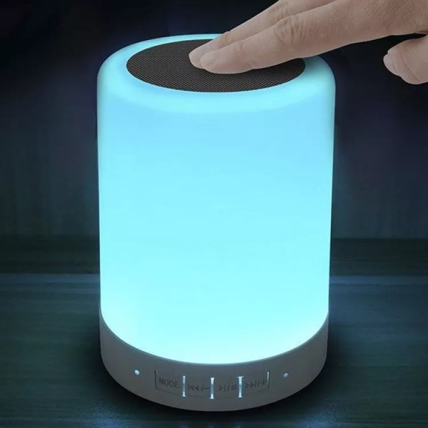 Lámpara Parlante Táctil RGB con Bluetooth