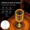 Lámpara de Mesa RGB con Control Táctil de tipo Cristal