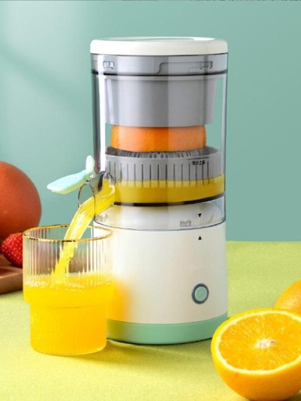 Maquina Exprimidora Portatil Recargable Multifuncional de Naranjas y Mas