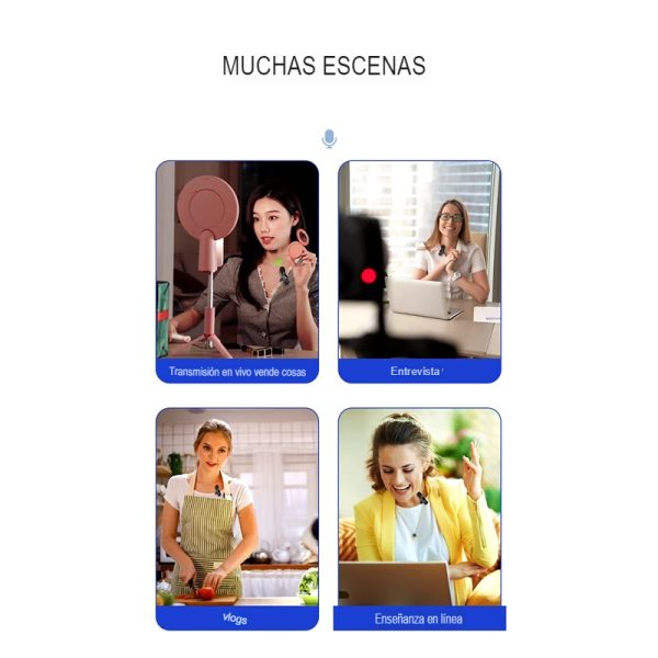 Microfono Inalámbrico K8 para Telefono Movil  Tipo C