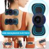 Mini Masajeador Muscular Electrico Recargable Tipo Mariposa