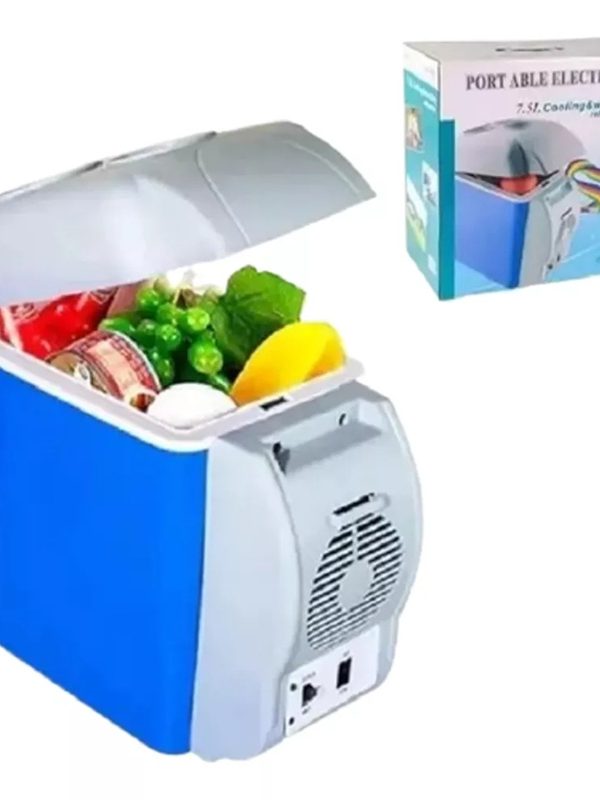 Mini Cooler Refrigerador Y Calentador Portatil Para Auto
