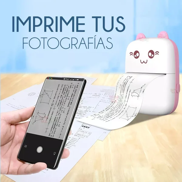 Mini Impresora térmica Portátil