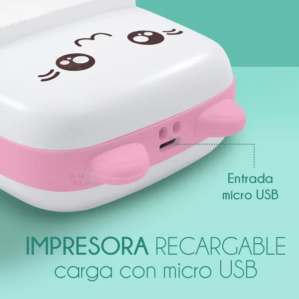 Mini Impresora térmica Portátil