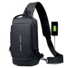 Mochila Antirrobo Multifuncional Impermeable Con Clave y Cargador