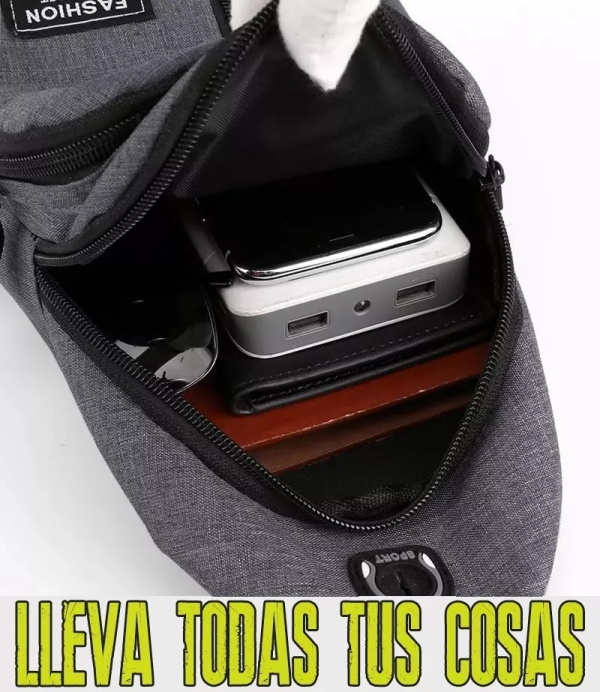 Morral Bolso De Hombro Pechera Multifunción