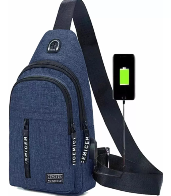 Morral Bolso De Hombro Pechera Multifunción