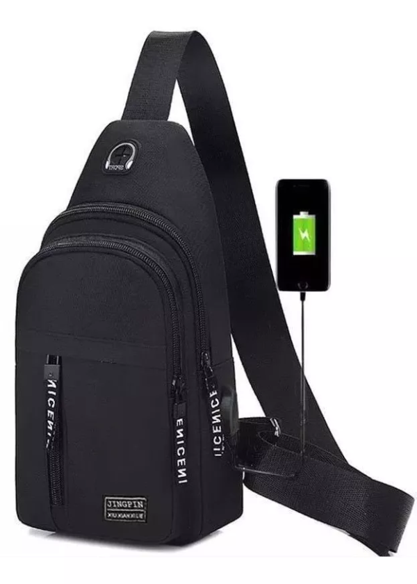 Morral Bolso De Hombro Pechera Multifunción