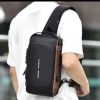 Mochila Antirrobo Multifuncional Impermeable Con Clave y Cargador