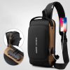 Mochila Antirrobo Multifuncional Impermeable Con Clave y Cargador